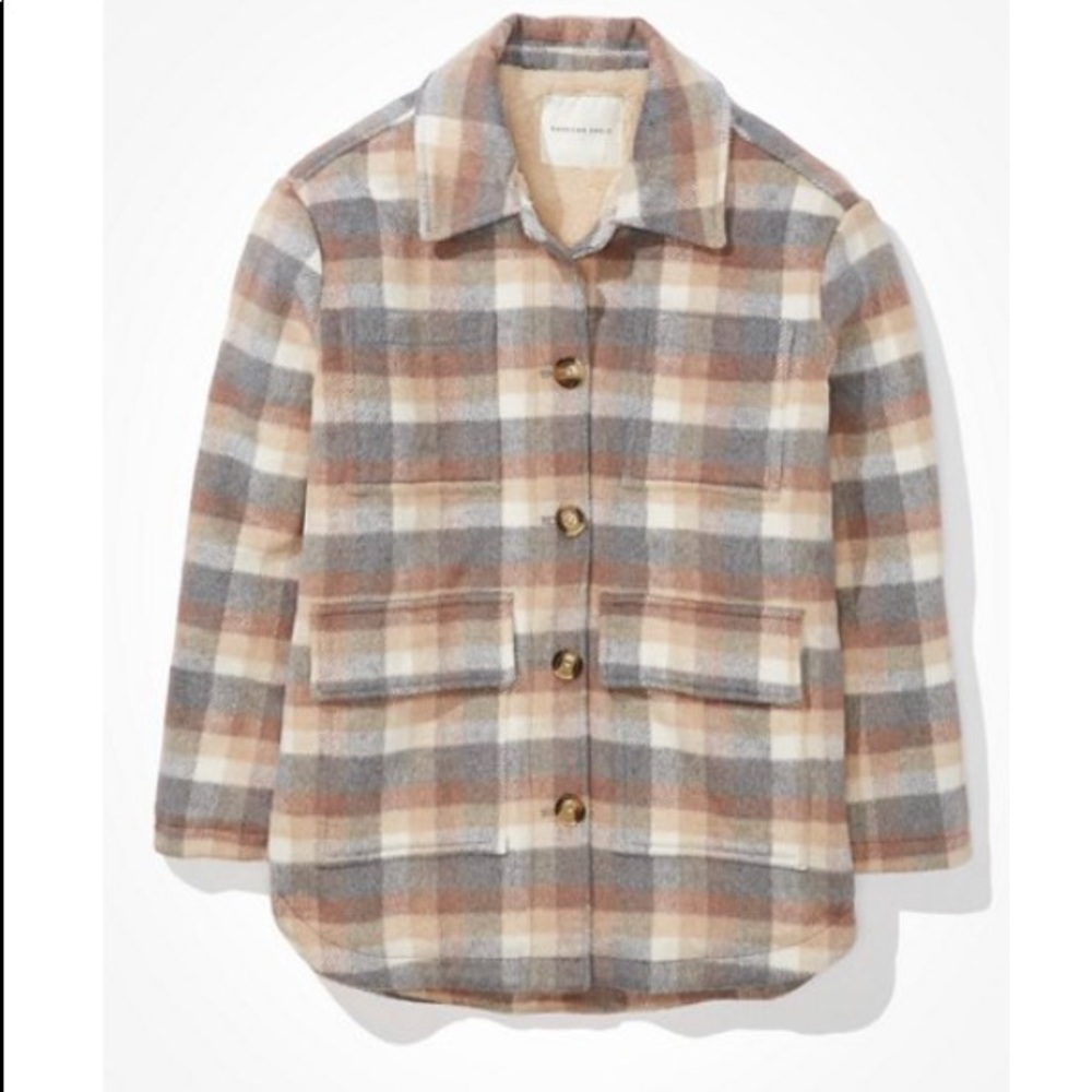 American eagle lined flannel